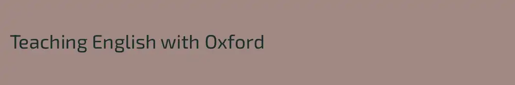 Teaching English with Oxford